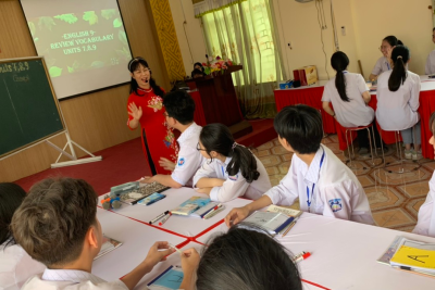 Trường THCS Lê Hồng Phong thực hiện chuyên đề cấp tỉnh môn Tiếng Anh