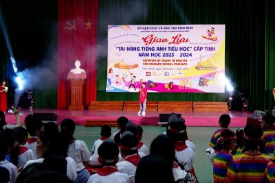 Sở Giáo dục và Đào tạo tổ chức Giao lưu “Tài năng Tiếng Anh Tiểu học” cấp tỉnh năm học 2023-2024