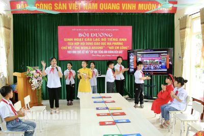 Bồi dưỡng sinh hoạt câu lạc bộ Tiếng Anh cấp Tiểu học